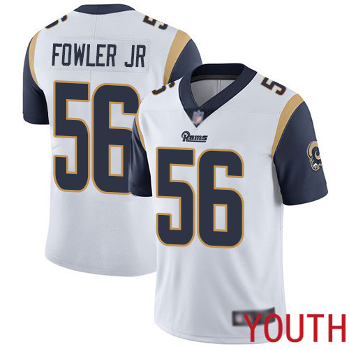 Los Angeles Rams Limited White Youth Dante Fowler Jr Road Jersey NFL Football 56 Vapor Untouchable